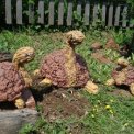 Скульптуры для дачного дизайна своими руками Скульптуры для дачного дизайна