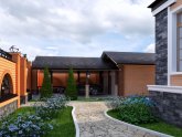 Landscape Design Of The Cottage